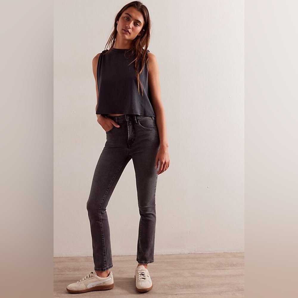 We The Free Low Maintenance Mid-Rise Flare Jeans